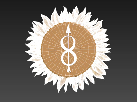 Sun 3D Print Model