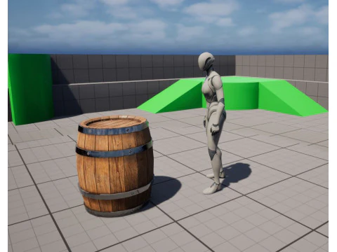 Barrel 3D Model