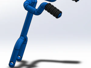 kids tricycle 3D Model