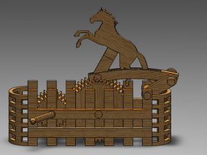 running horse 3D Model