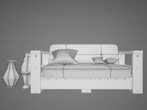 loft sofa 3D Модель
