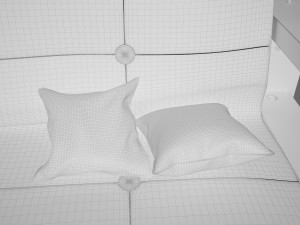 loft sofa 3D Модель