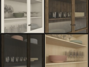 ikea hemnes 3D 모델