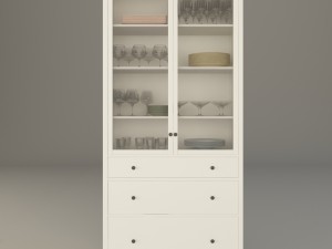 ikea hemnes 3D 모델