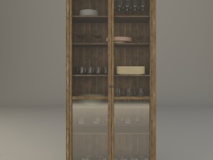 ikea hemnes 3D 모델