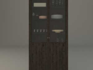 ikea hemnes 3D 모델