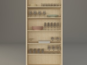 ikea hemnes 3D 모델