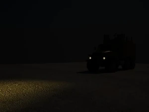modernized ural 4320 3D Model