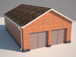 garage 3D 模型