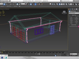 garage 3D 模型