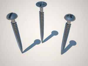 bolts and screws 3D Model