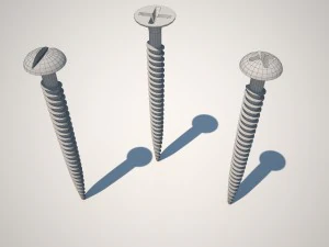 bolts and screws 3D Model