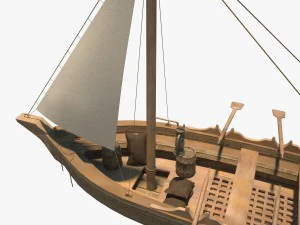 boat 3D Model