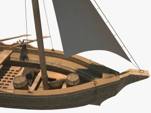 boat 3D Model