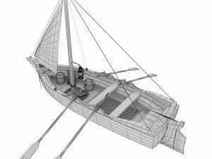 boat 3D Model