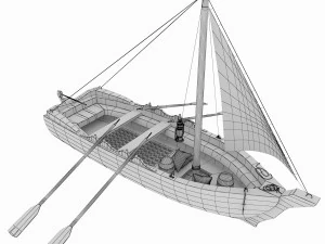 boat 3D Model