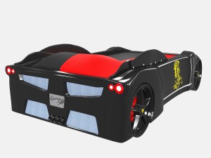 black car-bed Modelo 3D