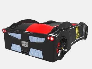 black car-bed 3D Model