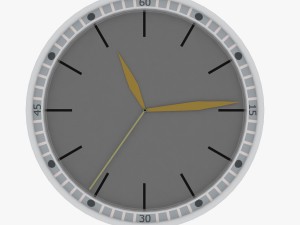 wall clock 3D Model