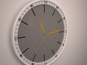 wall clock 3D Модель