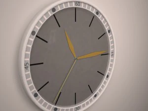 掛け時計 3Dモデル