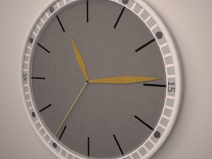 wall clock 3D Модель
