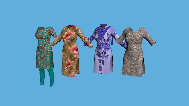 cloth 3D Model .c4d .max .obj .3ds .fbx .stl .blend 