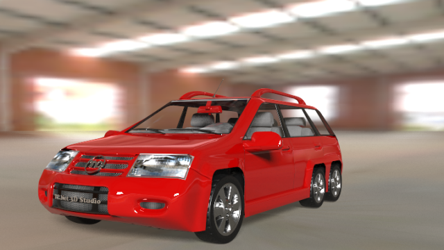 new car 3D Model .c4d .max .obj .3ds .fbx .stl .blend 