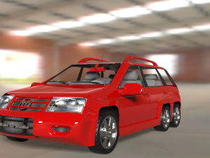 new car 3D Model