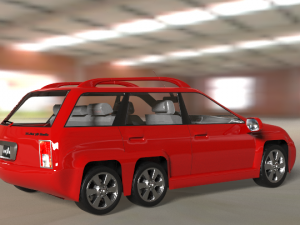 new car 3D Model