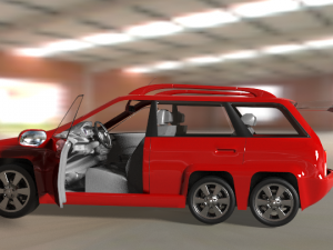 new car 3D Model