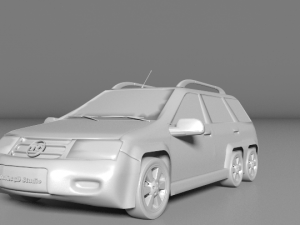 new car 3D Model
