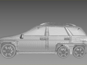 new car 3D Model