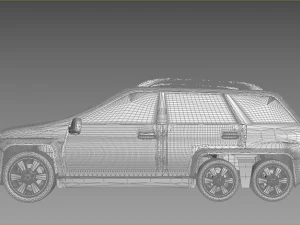 new car 3D Model
