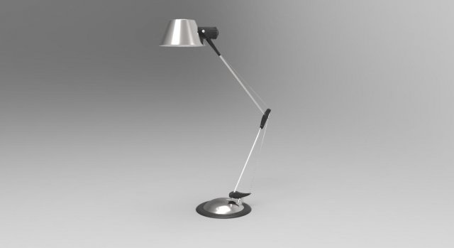 desk lamp Model 3D .c4d .max .obj .3ds .fbx .stl .blend 
