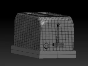 toaster - low poly 3D Model
