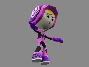 flip rider character 3D Model