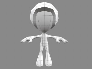 flip rider character 3D Model