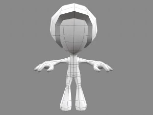 flip rider character 3D Model