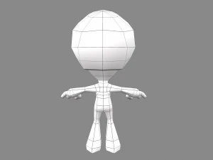 flip rider character 3D Model