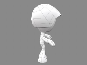 flip rider character 3D Model