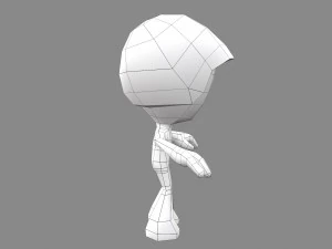 flip rider character 3D Model