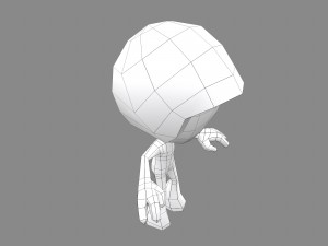 flip rider character 3D Model