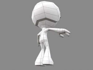 flip rider character 3D Model