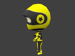 flip rider character 2 Modèle 3D