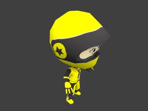flip rider character 2 Modèle 3D
