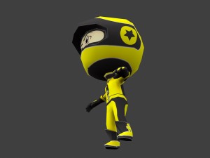 flip rider character 2 Modèle 3D