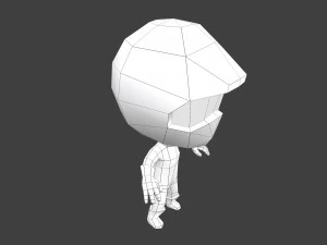 flip rider character 2 3D Model
