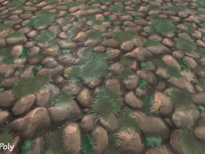 rocks vol 01 - hand painted textures CG 텍스쳐