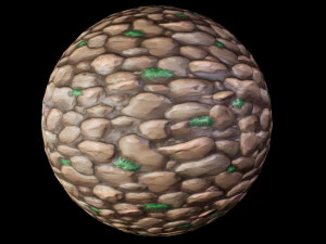rocks vol 01 - hand painted textures CG Textures